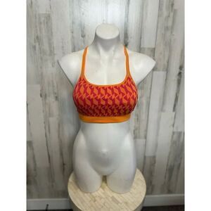 Mondetta Orange sports bra size med
